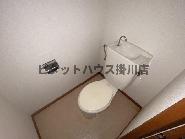 袋井市浅名アパート トイレ