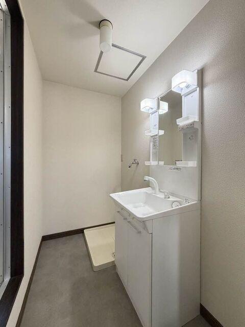 藤枝市茶町アパート 洗面