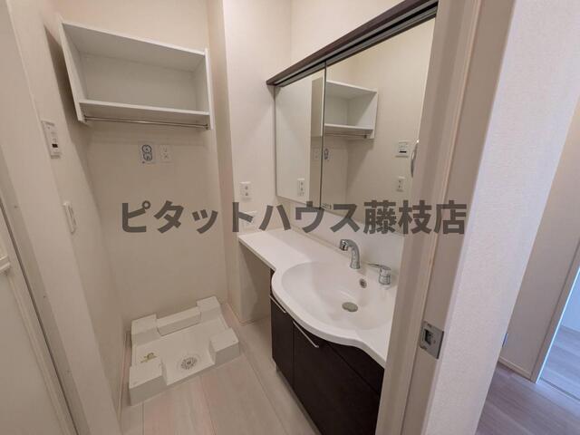 藤枝市駅前アパート 洗面