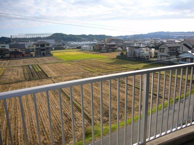 掛川市宮脇マンション バルコニー