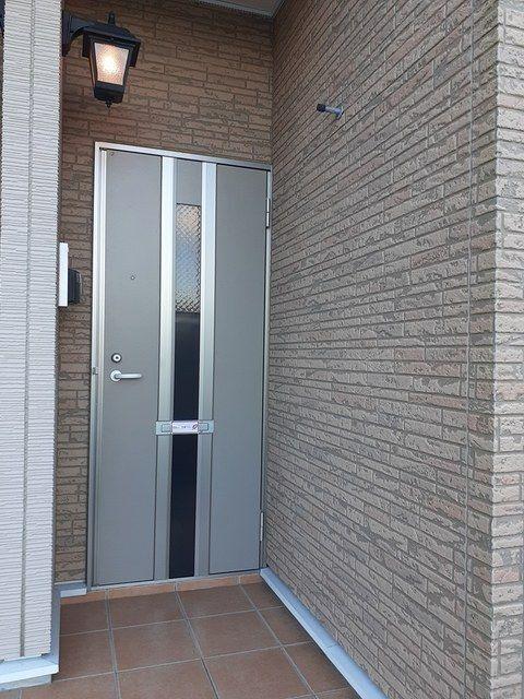 磐田市上岡田アパート 玄関