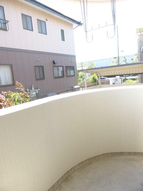 磐田市鳥之瀬マンション バルコニー