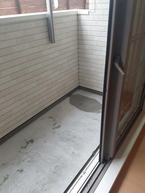 磐田市今之浦アパート バルコニー