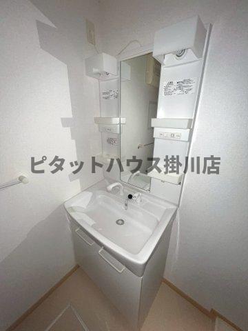 磐田市一言アパート 洗面