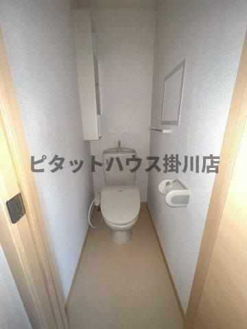 磐田市一言アパート トイレ