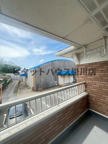 磐田市一言アパート バルコニー