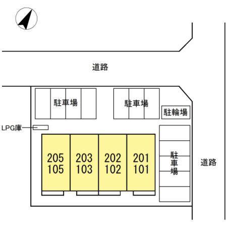 藤枝市南駿河台アパート 部屋画像