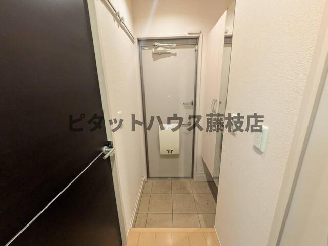 藤枝市五十海アパート 玄関