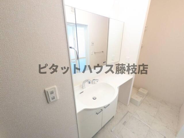 藤枝市五十海アパート 洗面