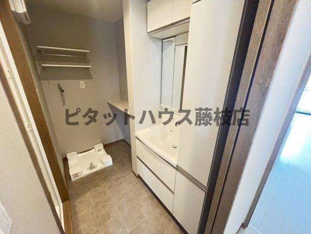 藤枝市青木マンション 洗面