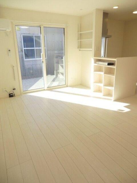 菊川市本所アパート リビング