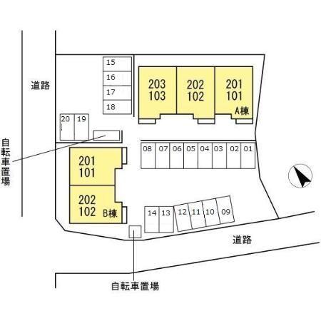 菊川市加茂アパート 部屋画像