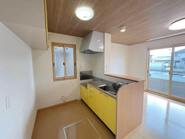 磐田市豊島アパート キッチン