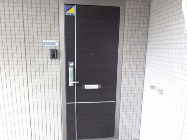 菊川市下平川アパート 玄関