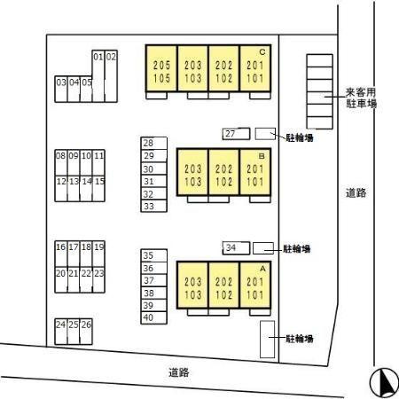磐田市福田中島アパート 部屋画像