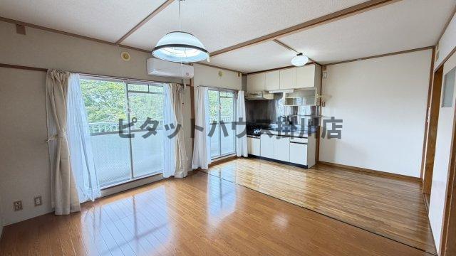 掛川市南マンション リビング