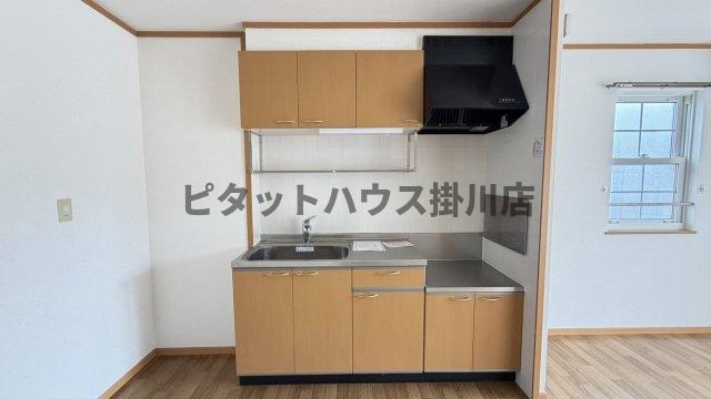 掛川市杉谷南アパート キッチン