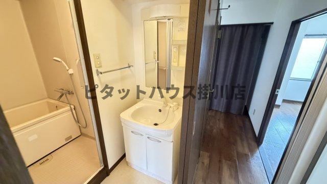 掛川市二瀬川マンション 洗面