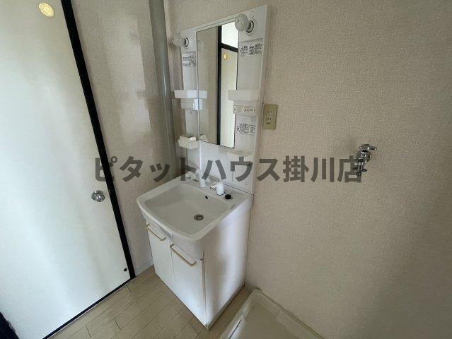 袋井市長溝マンション 洗面