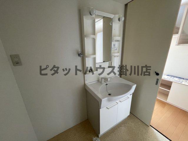 袋井市長溝一戸建 洗面