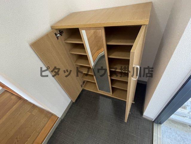 袋井市神長アパート 収納