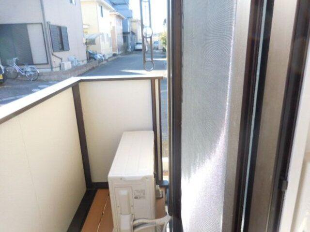 焼津市柳新屋アパート バルコニー