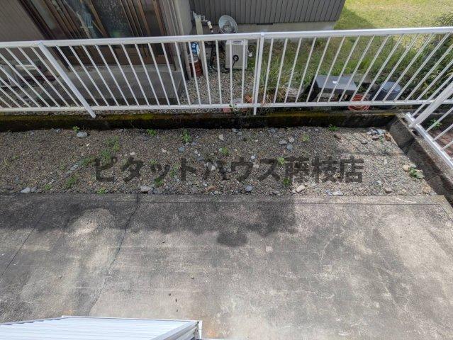 島田市岸町アパート 庭
