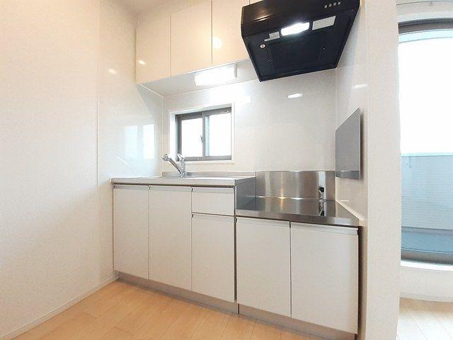 菊川市柳アパート キッチン
