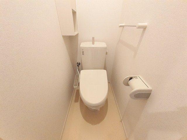 菊川市柳アパート トイレ