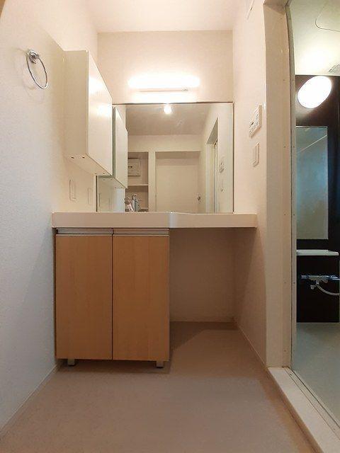 掛川市緑ケ丘アパート 洗面