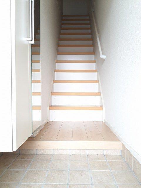 掛川市緑ケ丘アパート 玄関