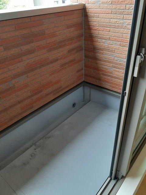 掛川市緑ケ丘アパート バルコニー