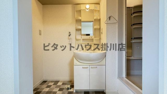 菊川市赤土アパート 洗面