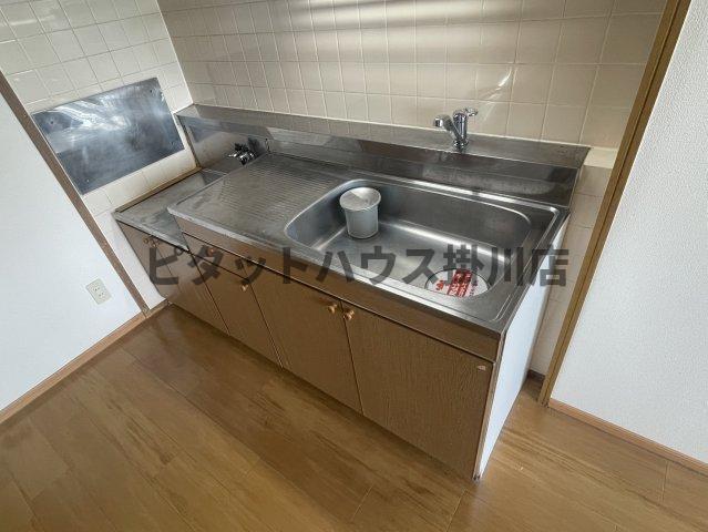 袋井市浅名アパート キッチン