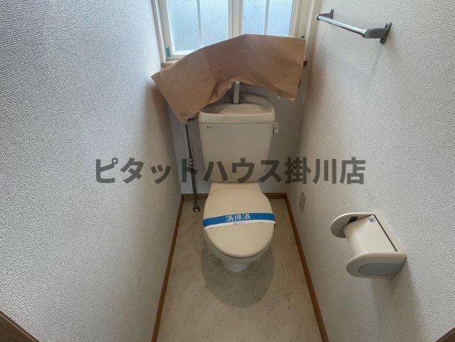 袋井市浅名アパート トイレ
