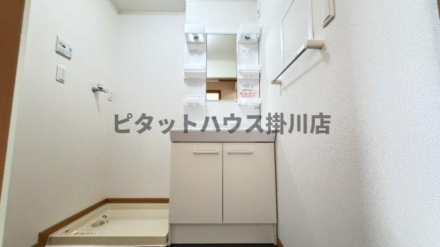 菊川市赤土アパート 洗面