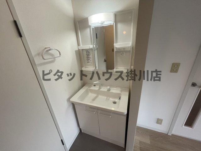 袋井市豊沢アパート 洗面