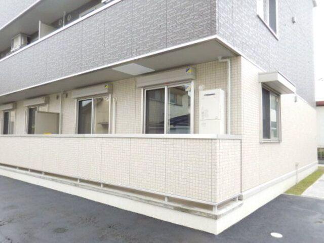焼津市三ケ名アパート バルコニー