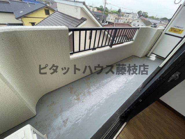 焼津市大村マンション バルコニー