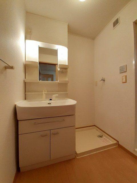 牧之原市静波アパート 洗面