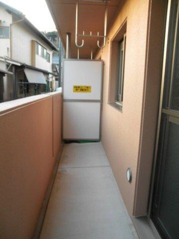 牧之原市波津マンション バルコニー