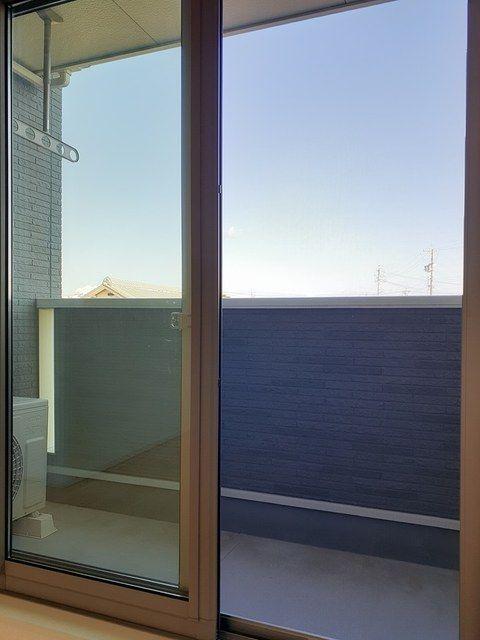 焼津市西小川アパート バルコニー