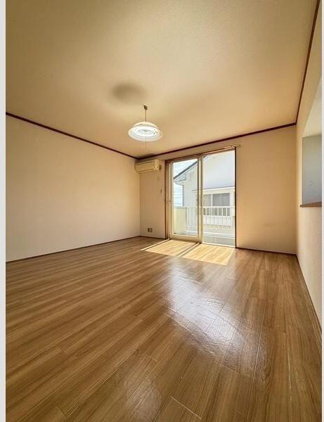 御前崎市佐倉アパート リビング