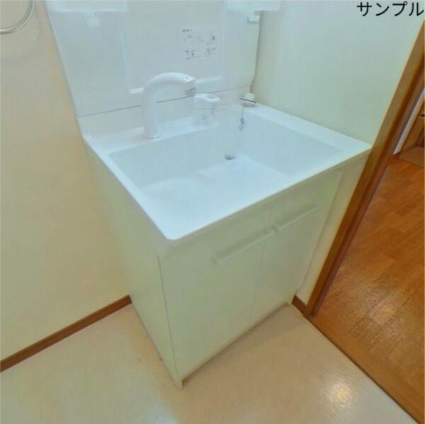 御前崎市佐倉アパート 洗面