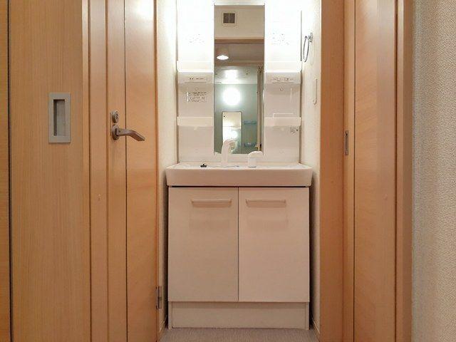 御前崎市池新田アパート 洗面