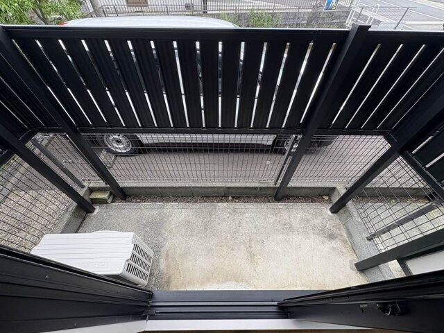 島田市道悦アパート バルコニー