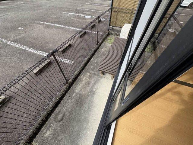 島田市落合アパート バルコニー