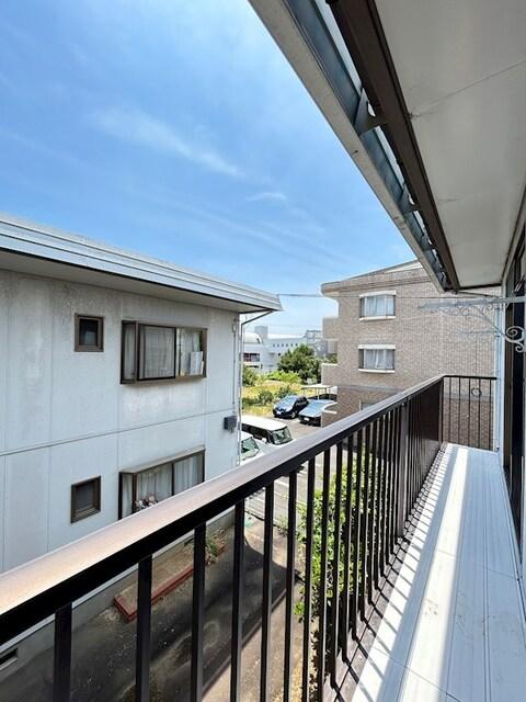 磐田市三ケ野台アパート バルコニー