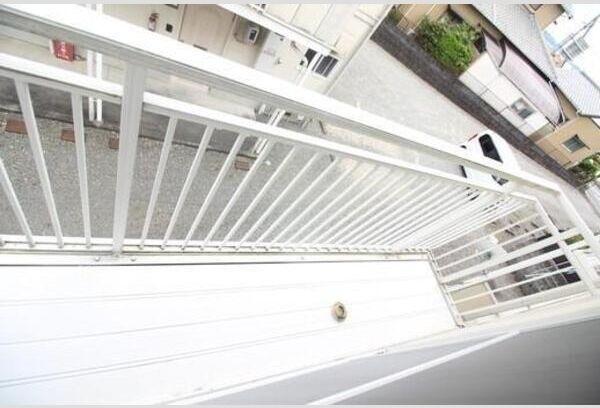 島田市中溝町アパート バルコニー