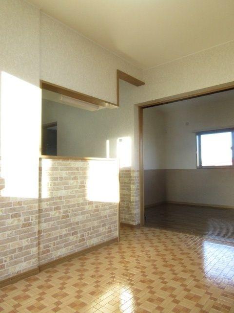 島田市河原アパート リビング